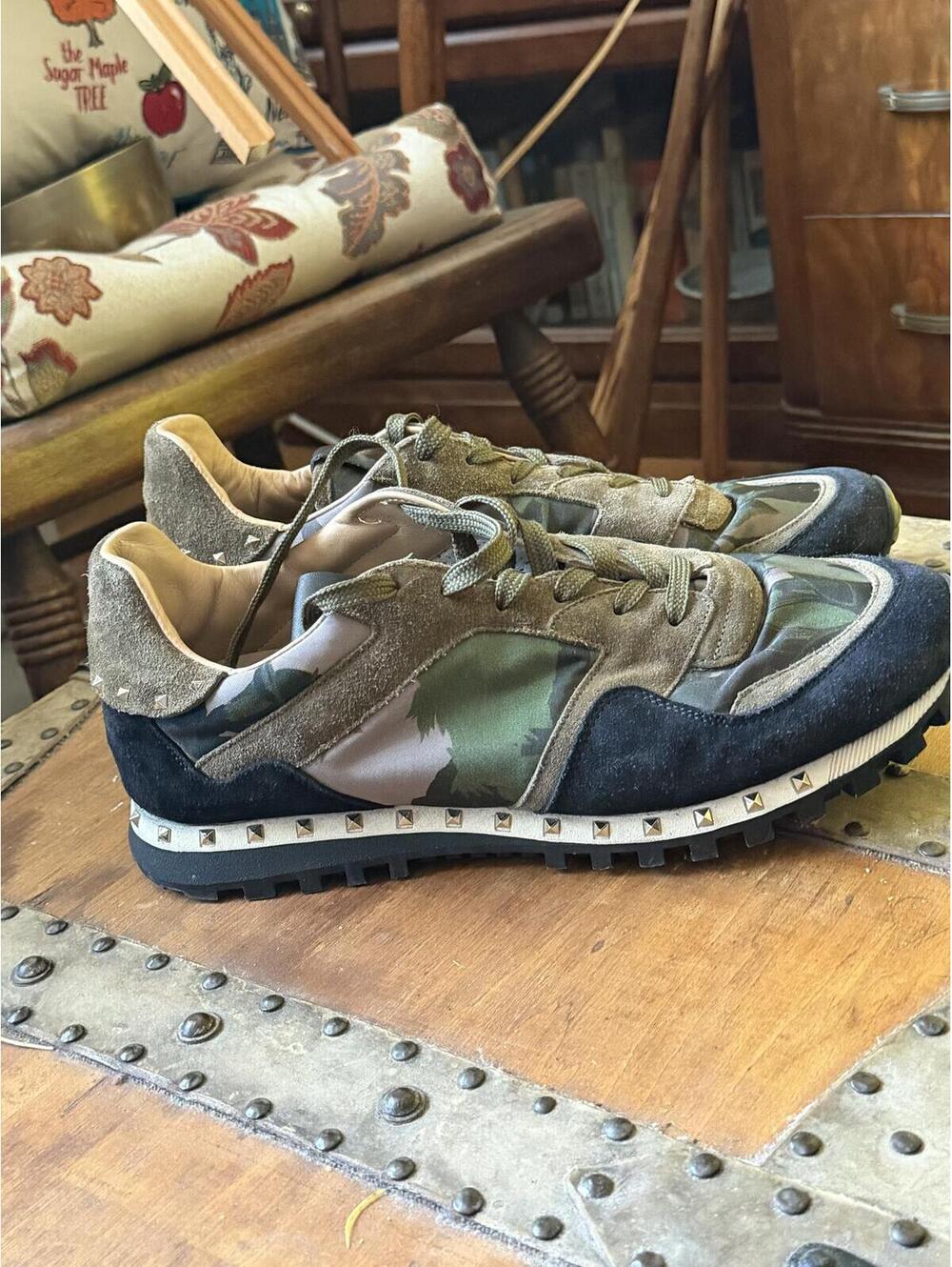 Valentino Garavani Rockrunner - camo size 10